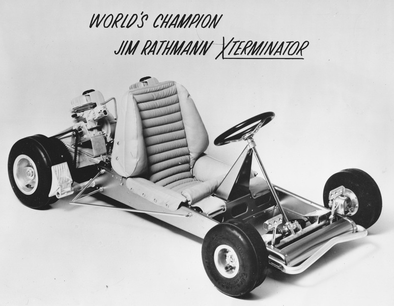 Vintage 1961 Rathmann Exterminator Go-Kart Ad 